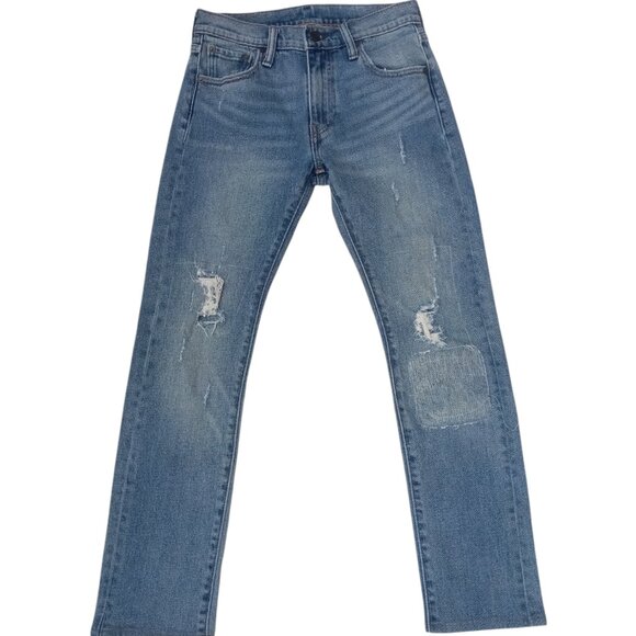 Levi Strauss & Co 505C patched distressed Jeans sz 26 x 32 - Picture 8 of 14